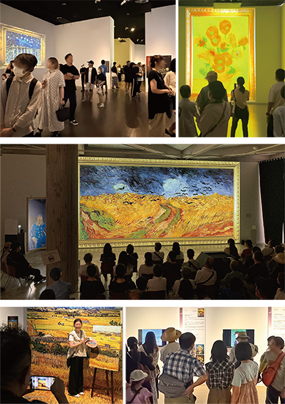 バ動くゴッホ展栃木